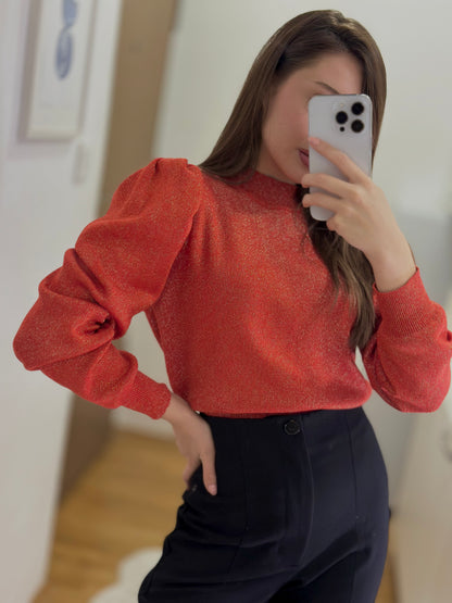 Портокалова Блуза