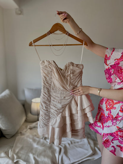 Champagne Mini Dress